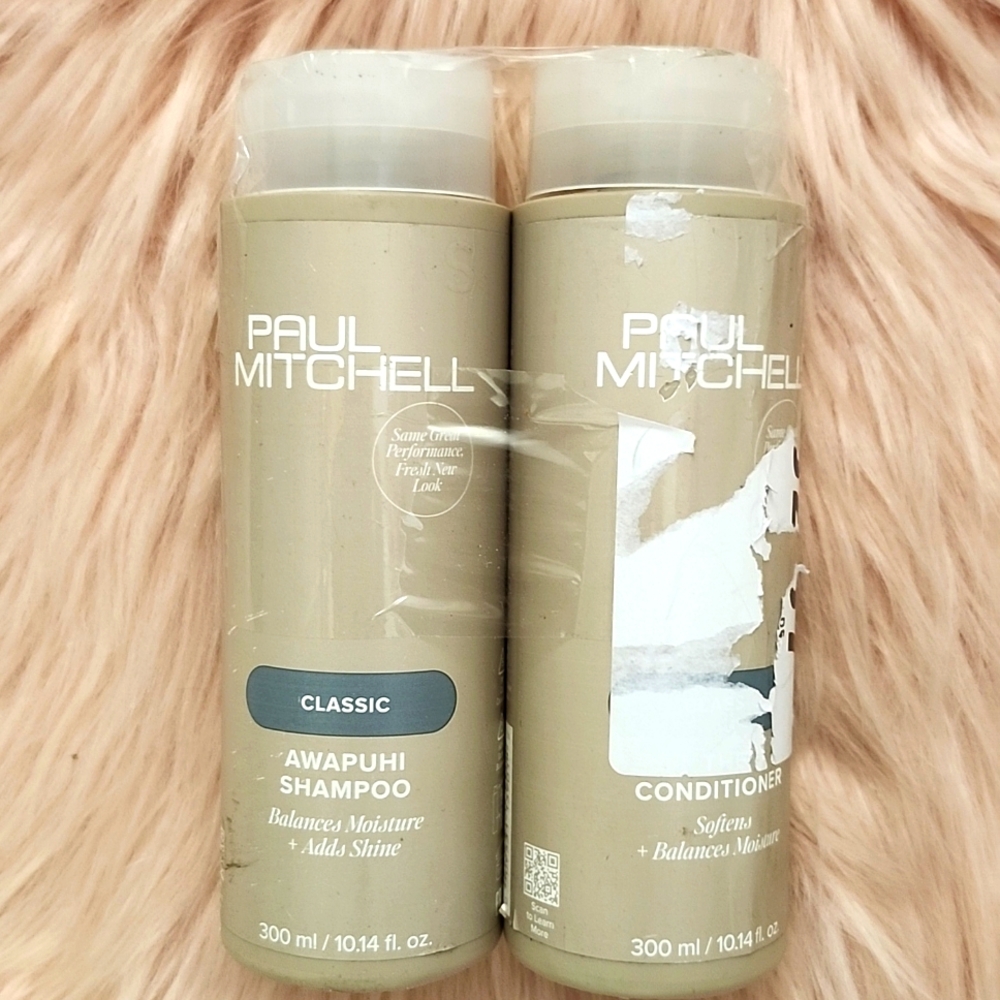 Brand New PAUL MITCHELL CLASSIC AWAPUHI Shampoo & Conditioner-2CT